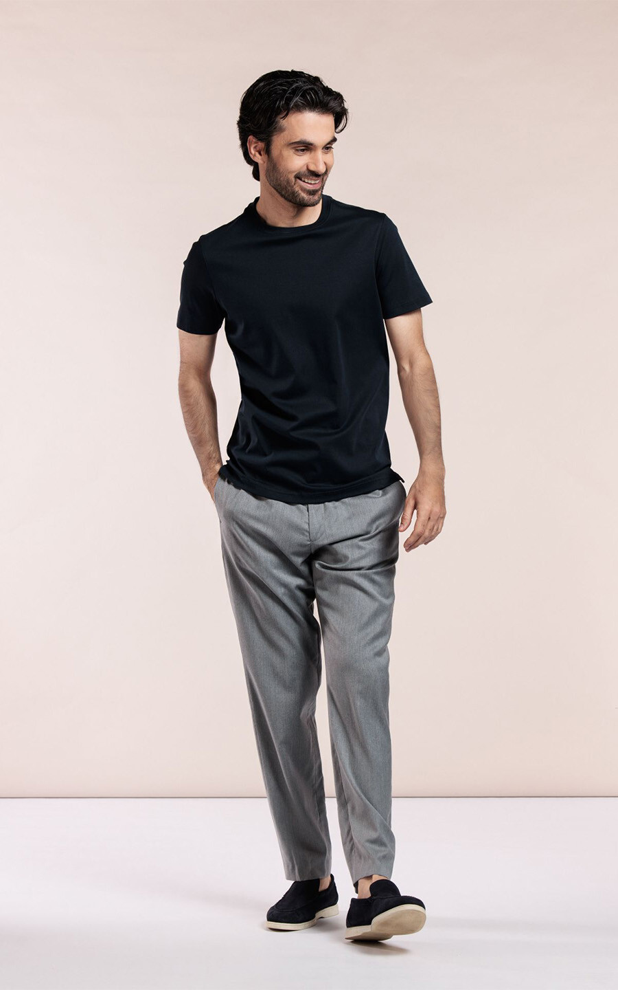 Marineblauw T-shirt image