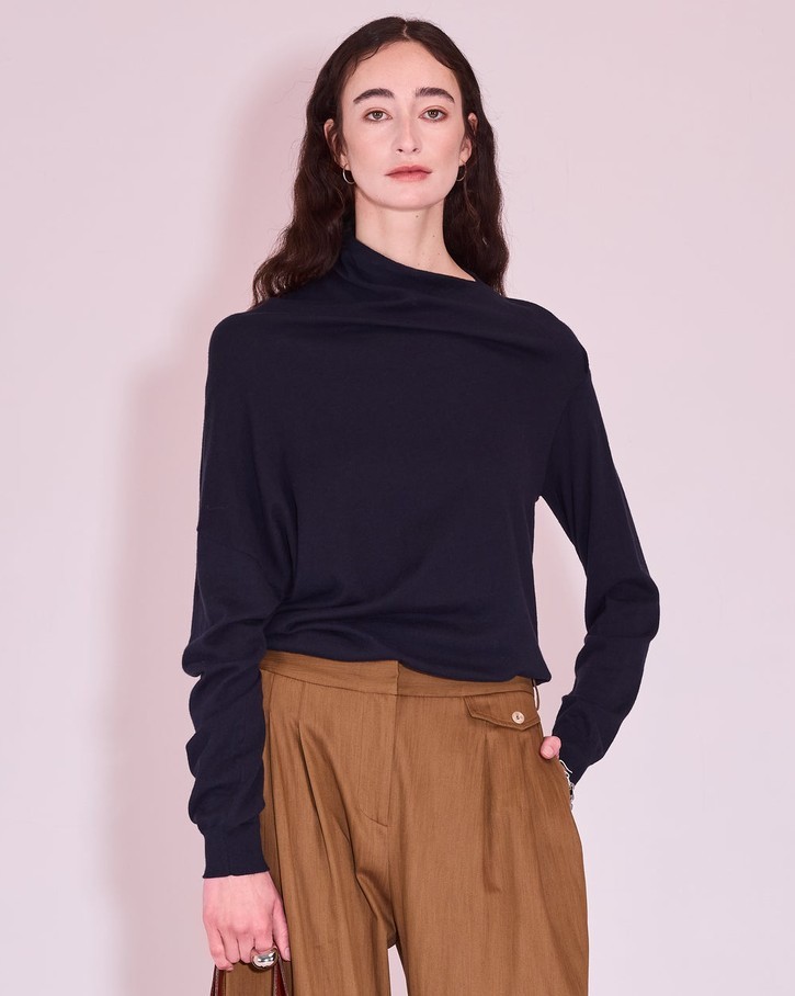 Donkerblauw Trui