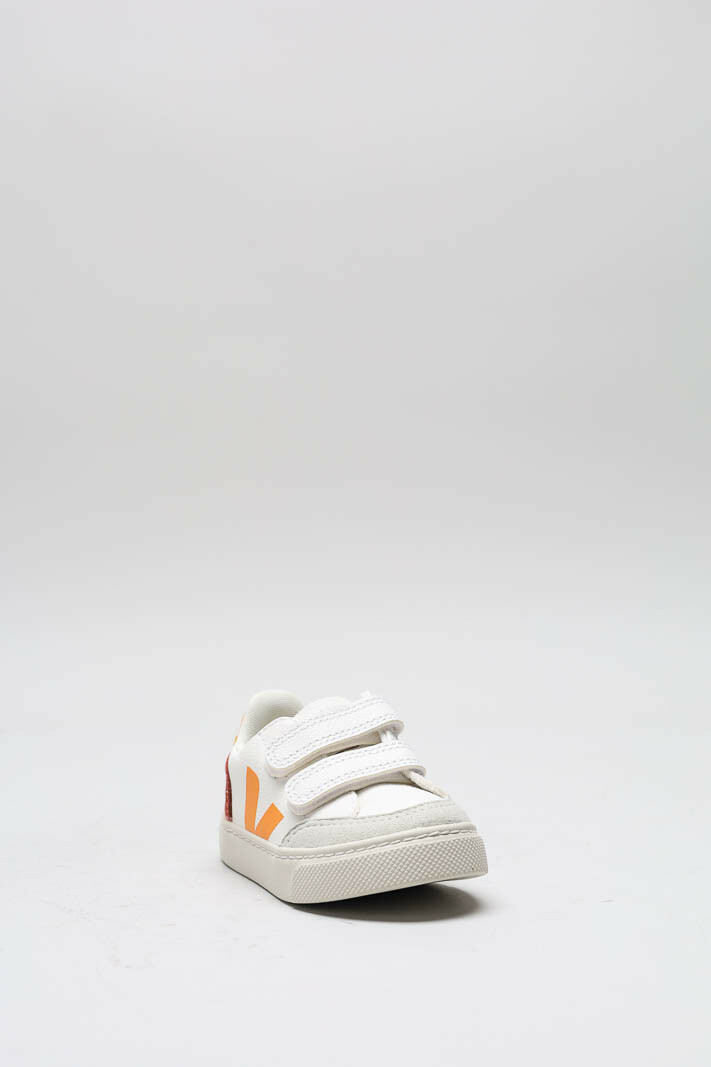 Wit Velcro schoen