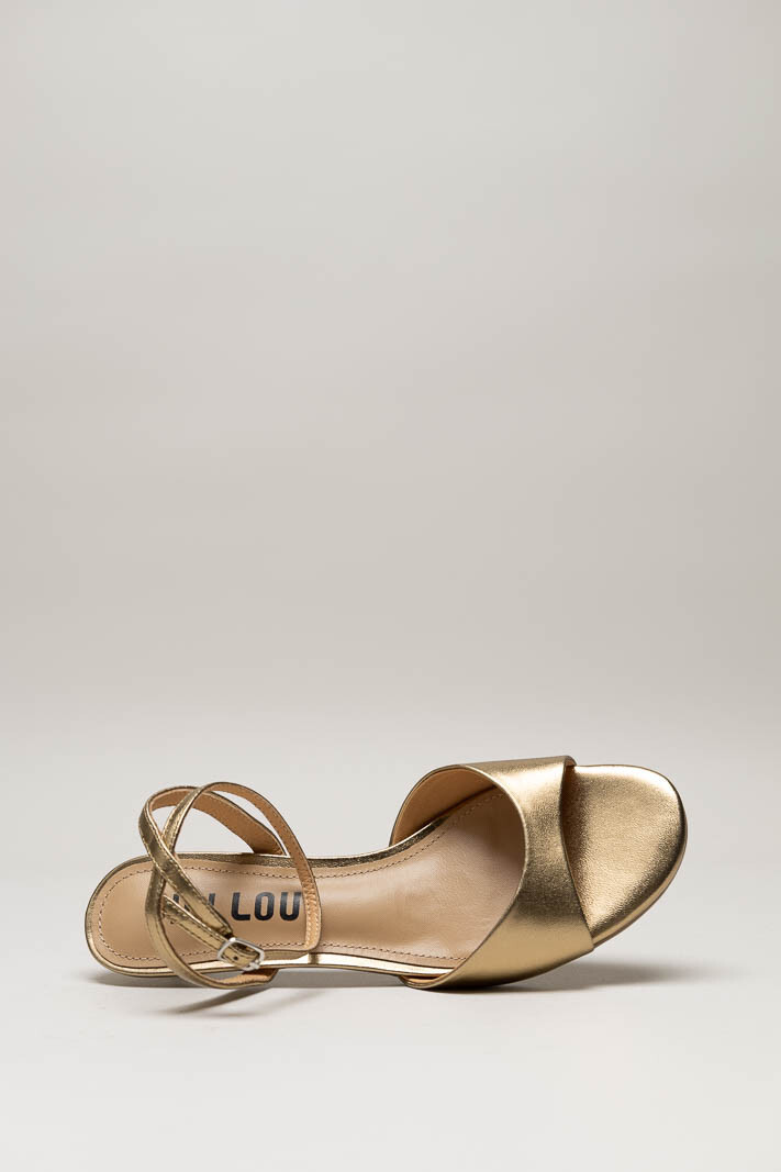 Brons Sandaal hak image