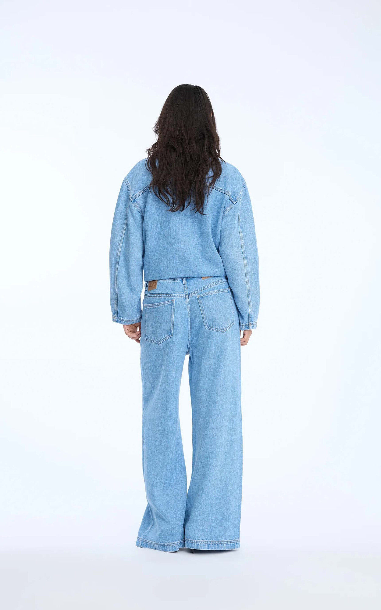 Blauw Jeansbroek image