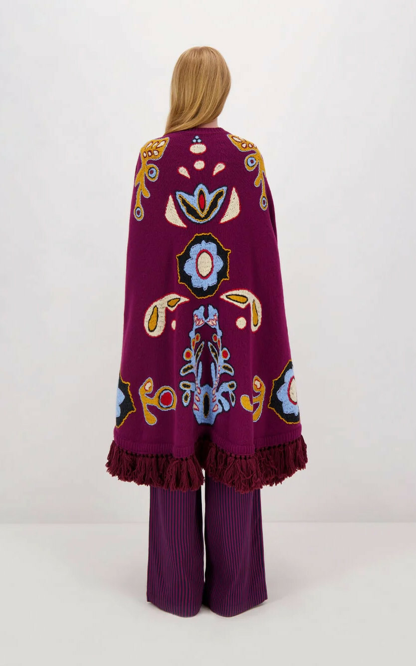 Bordeaux Cardigan