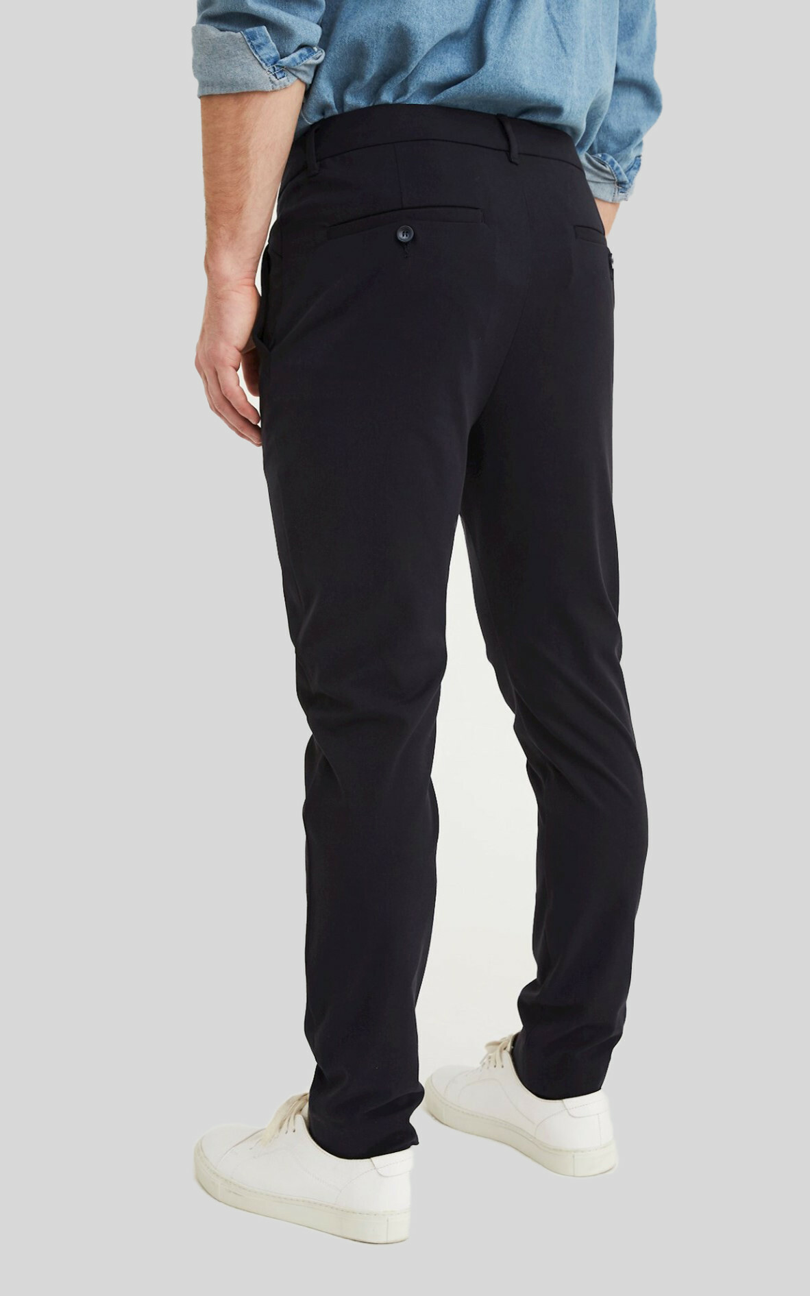 zoom in on Donkerblauw Broek image Donkerblauw Broek image