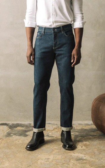 Blauw Jeansbroek