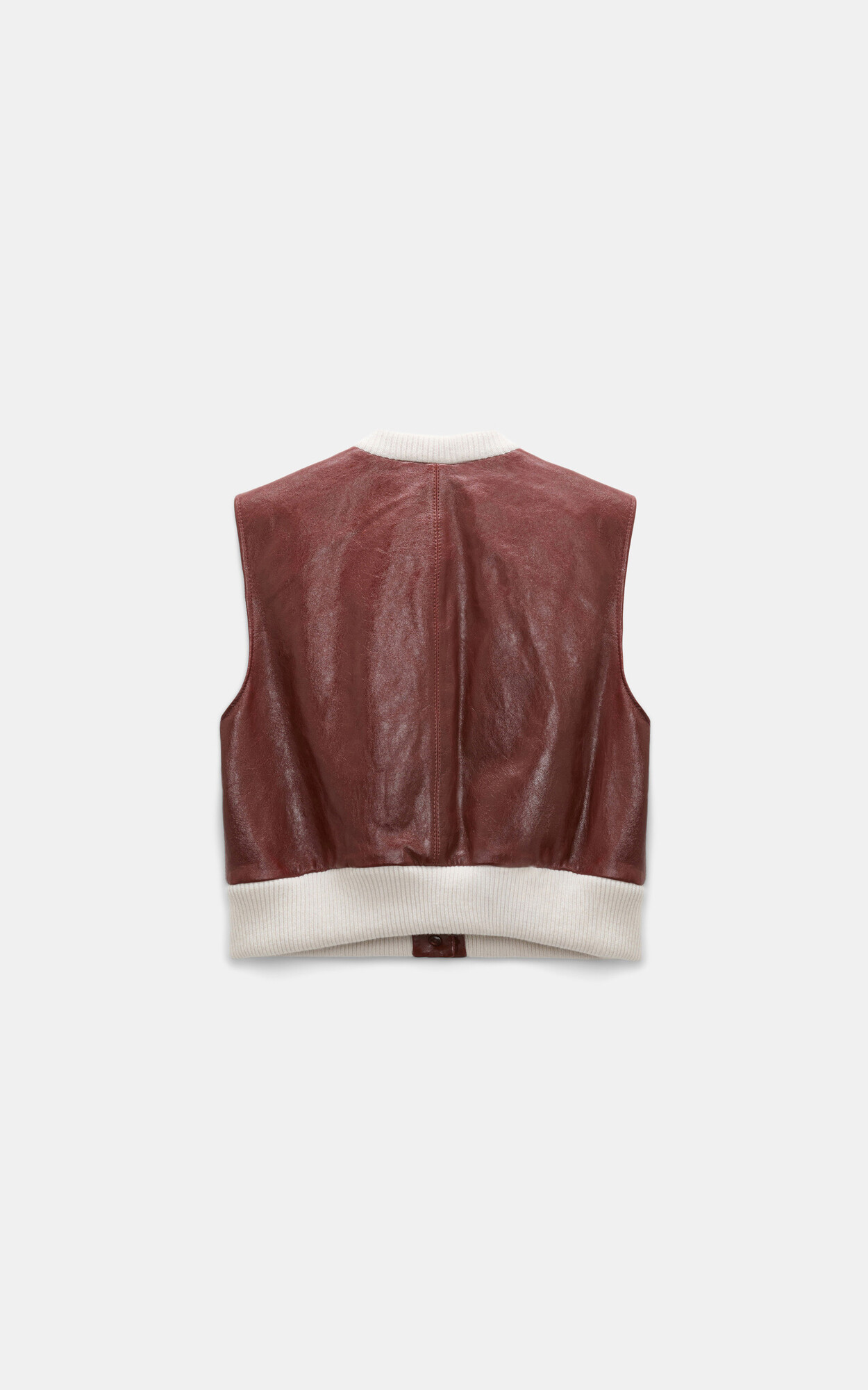 Bruin Vest mouwloos image