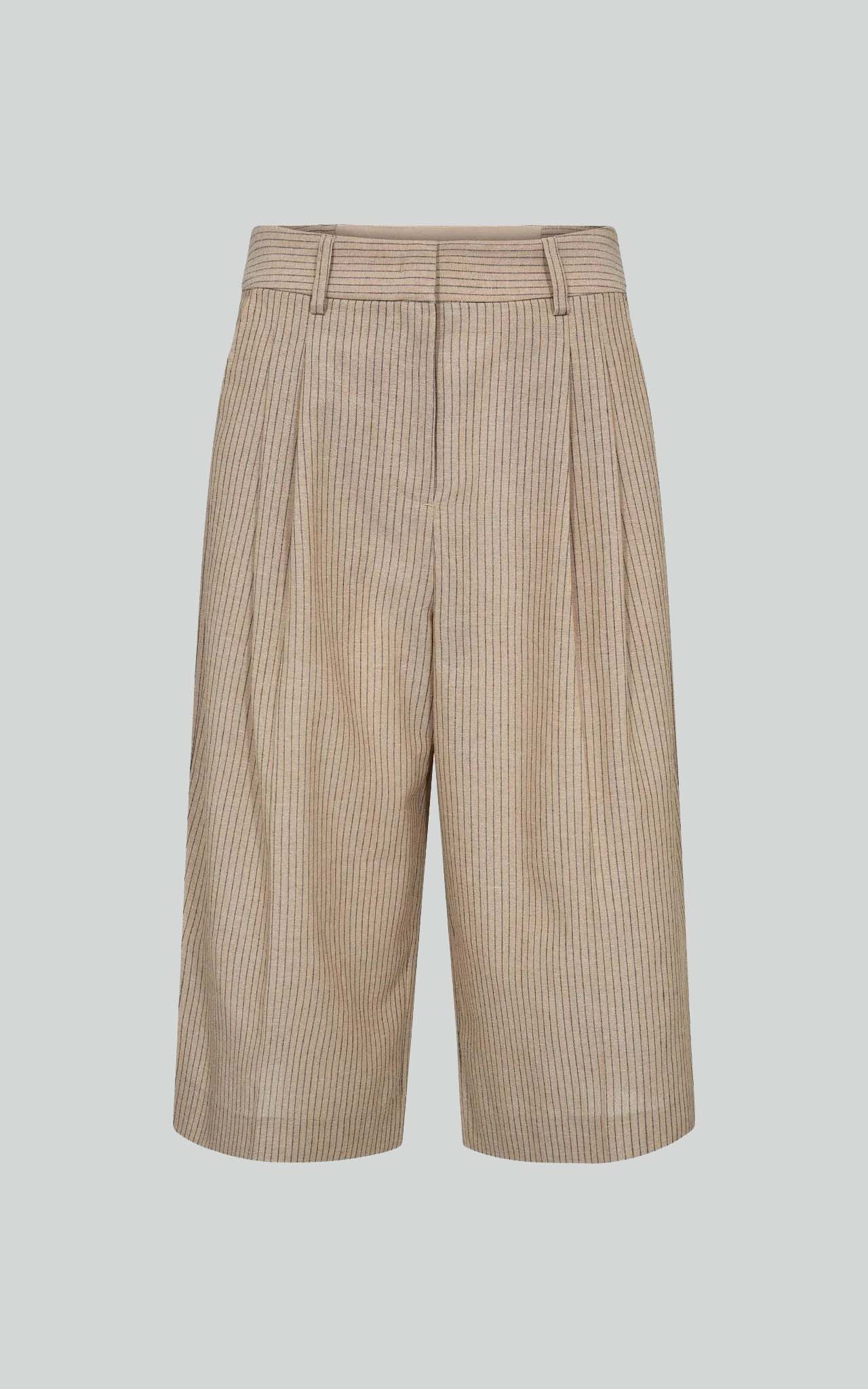Lichtbeige Bermuda