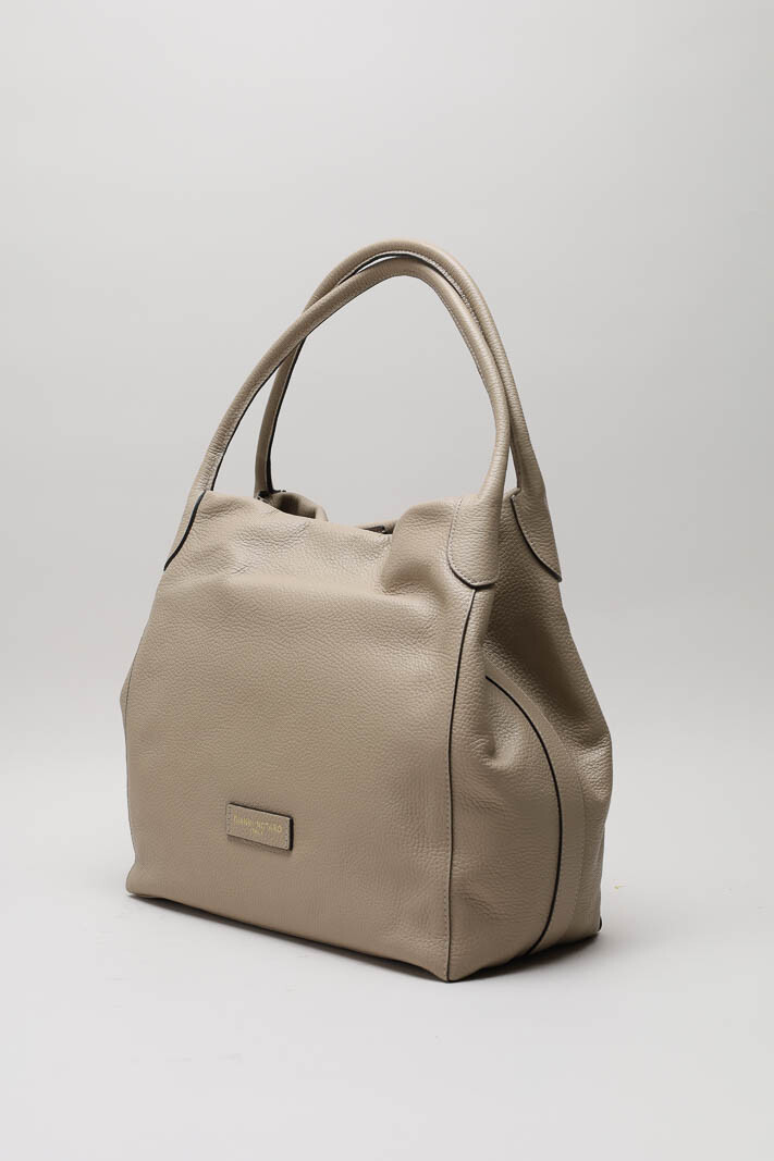 Beige Schoudertas