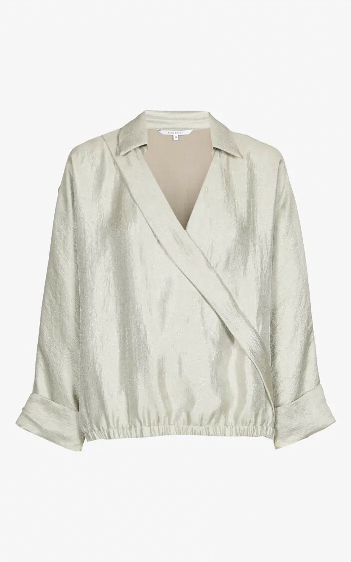 zoom in on Taupe Blouse image Taupe Blouse image