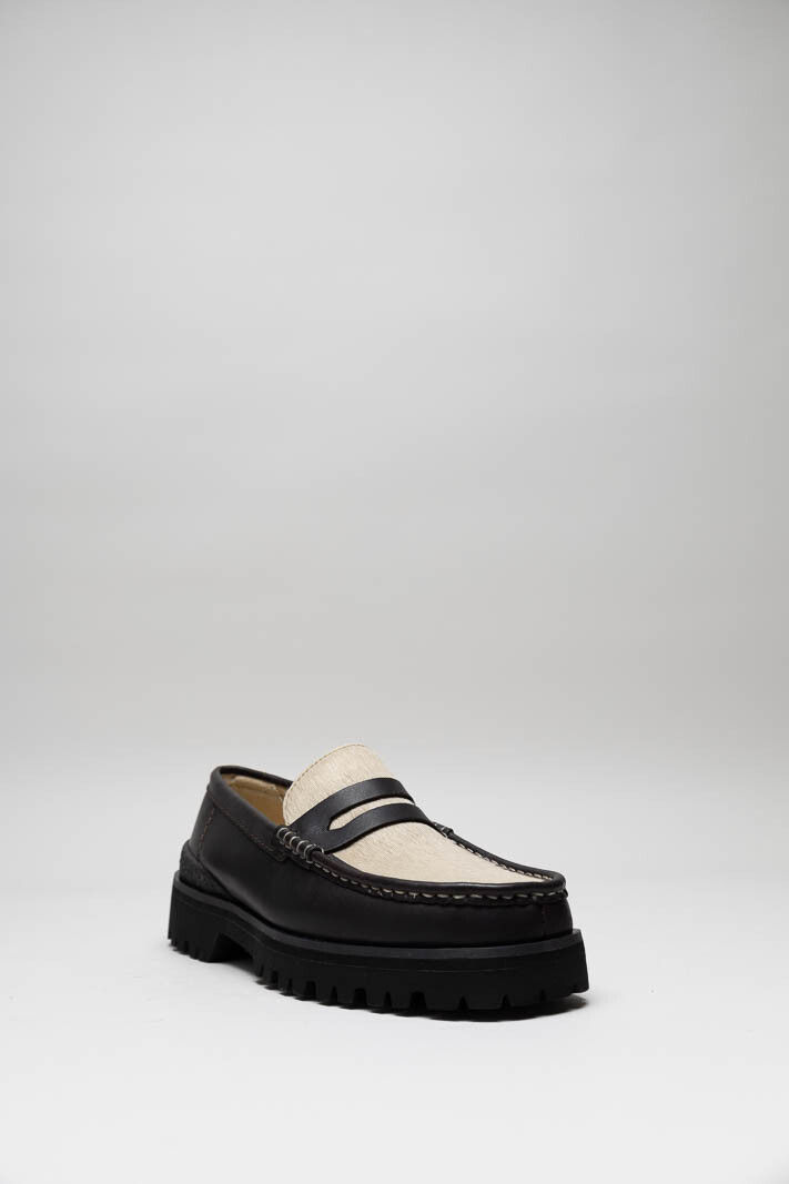 Donkerbruin Mocassin