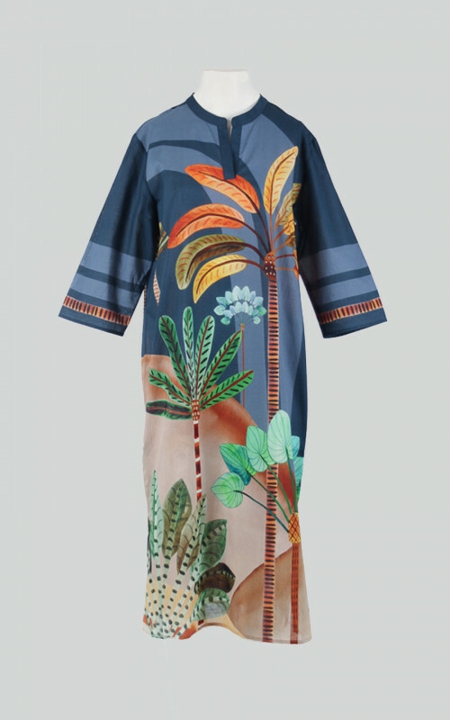zoom in on Blauw Jurk image Blauw Jurk image