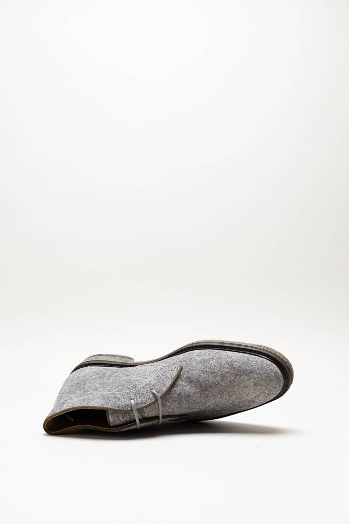 Lichtgrijs Veterschoen hoog image