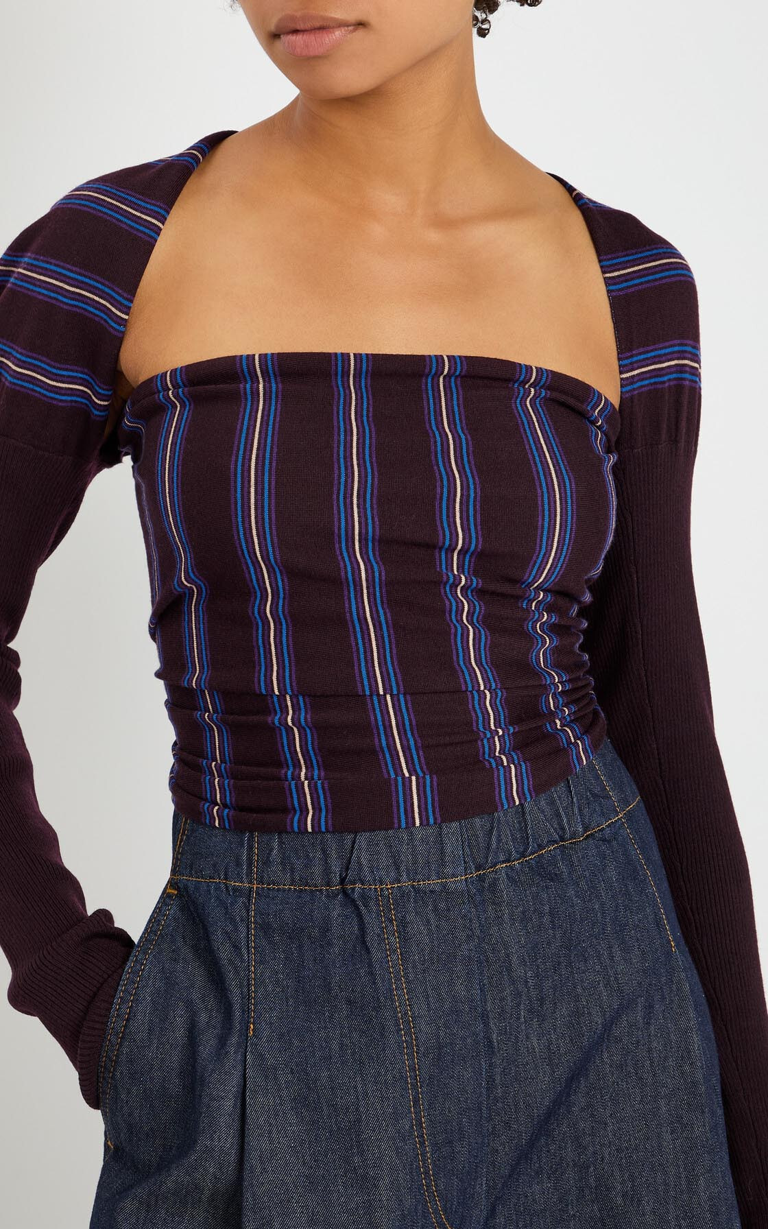 zoom in on Aubergine T-shirt/top image Aubergine T-shirt/top image