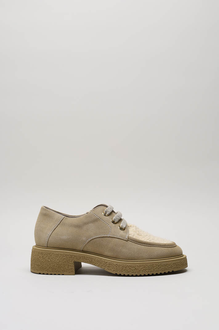 Beige Veterschoen
