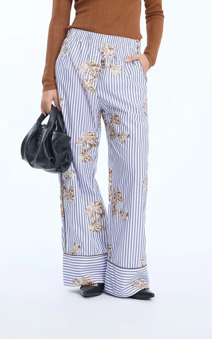 Lichtblauw Broek