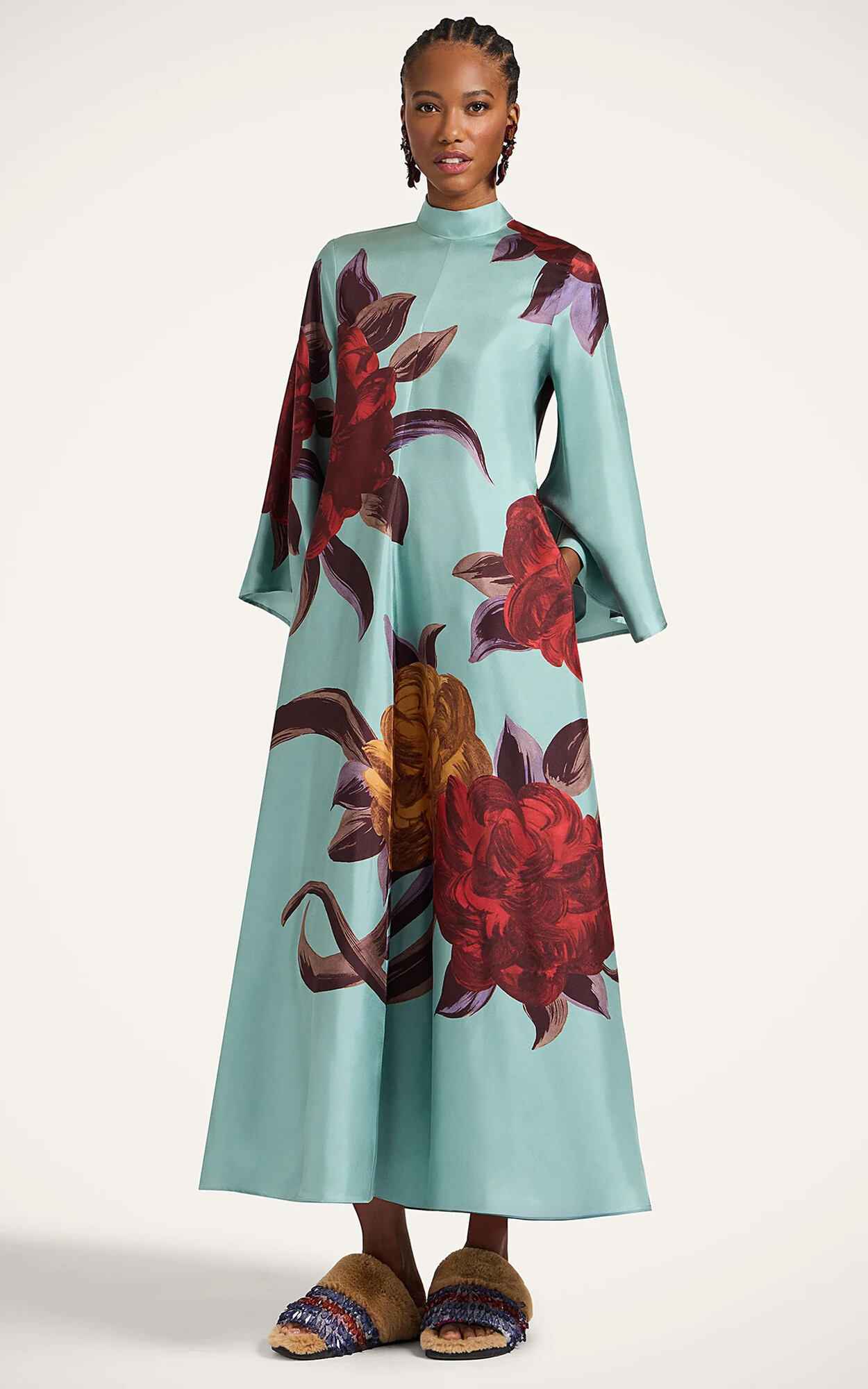 Turquoise Jurk image