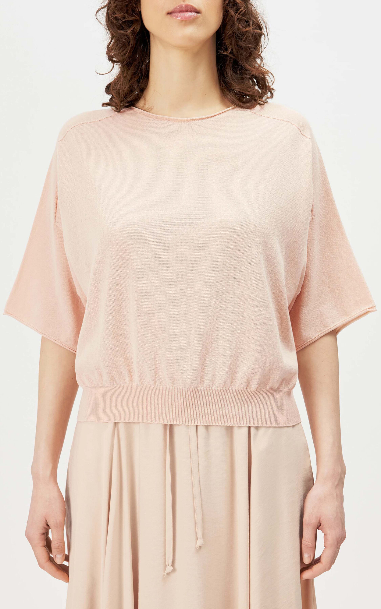 Beige T-shirt/top