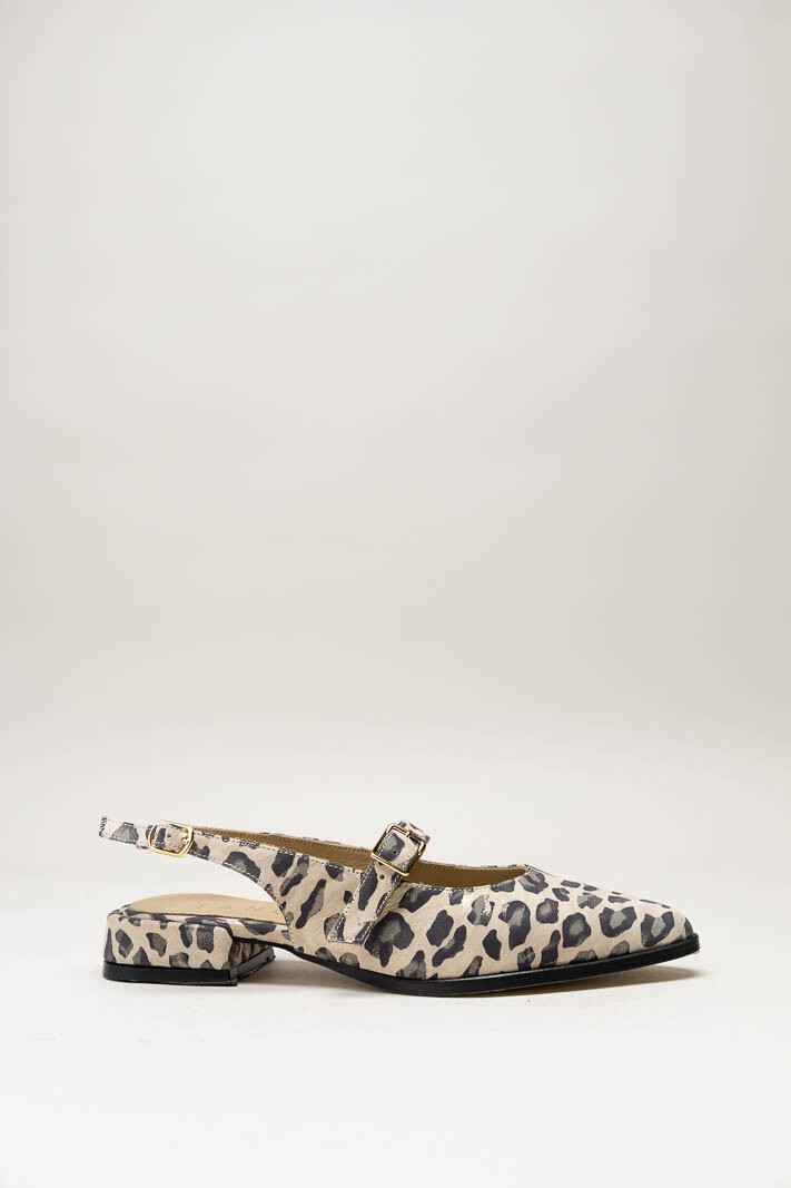 Lichtbeige Ballerina