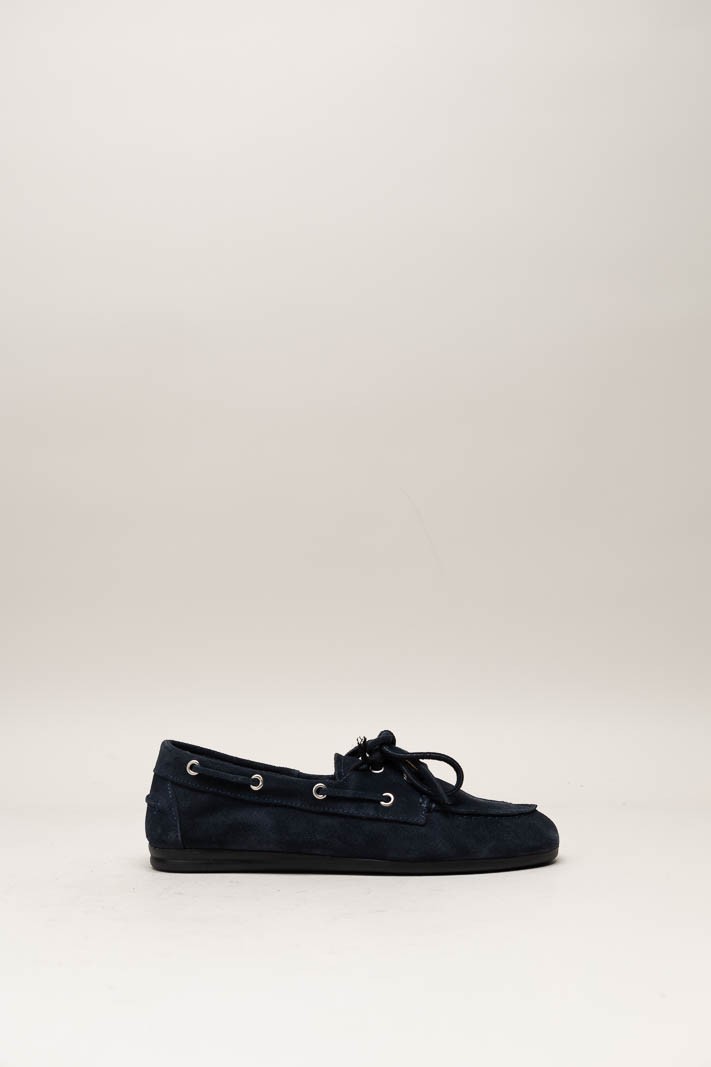 Blauw Bootschoen