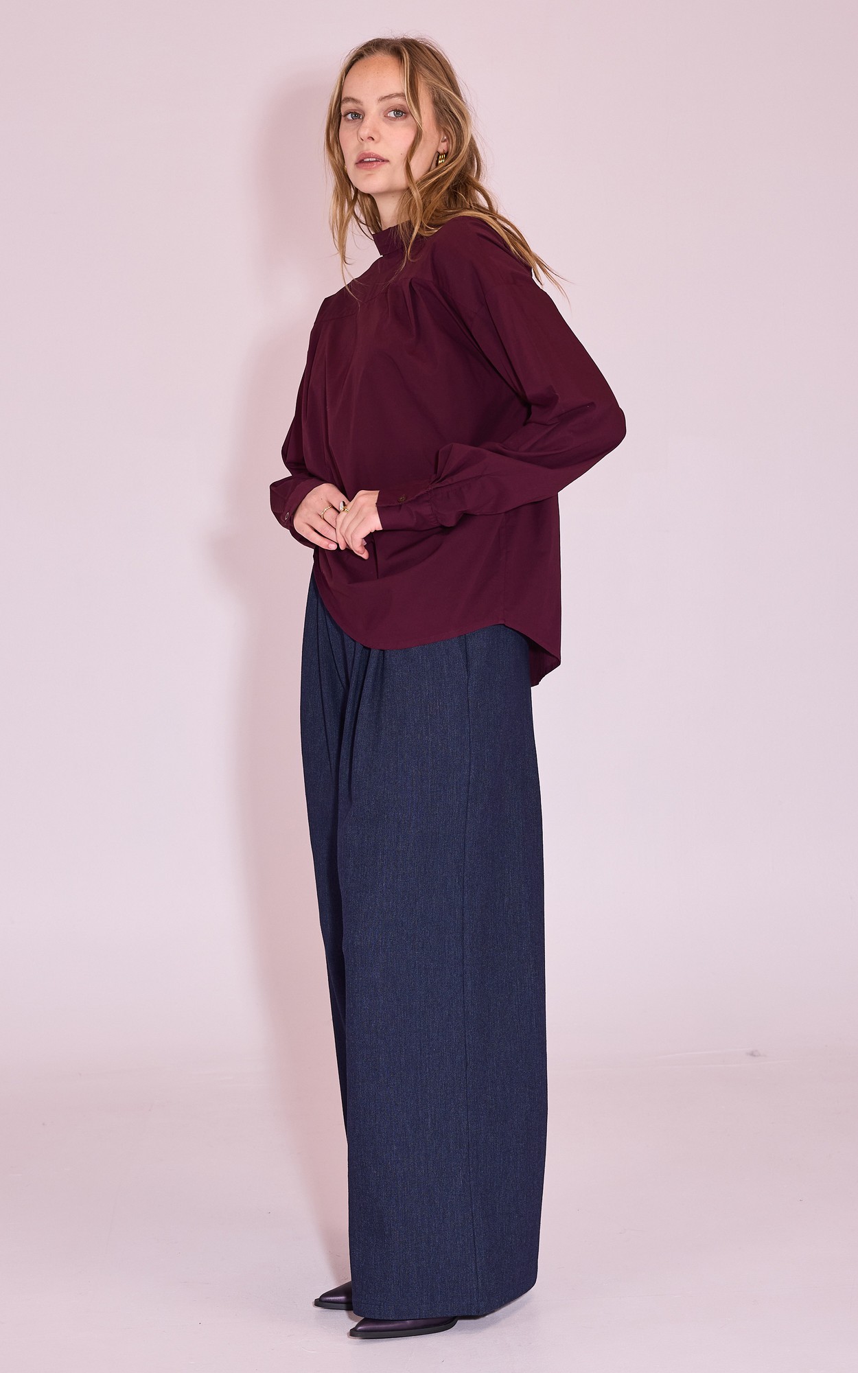Aubergine Hemd