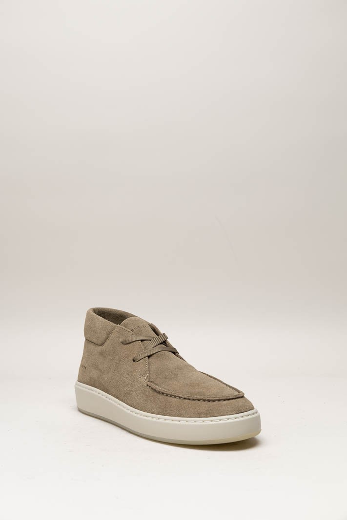 Taupe Veterschoen hoog