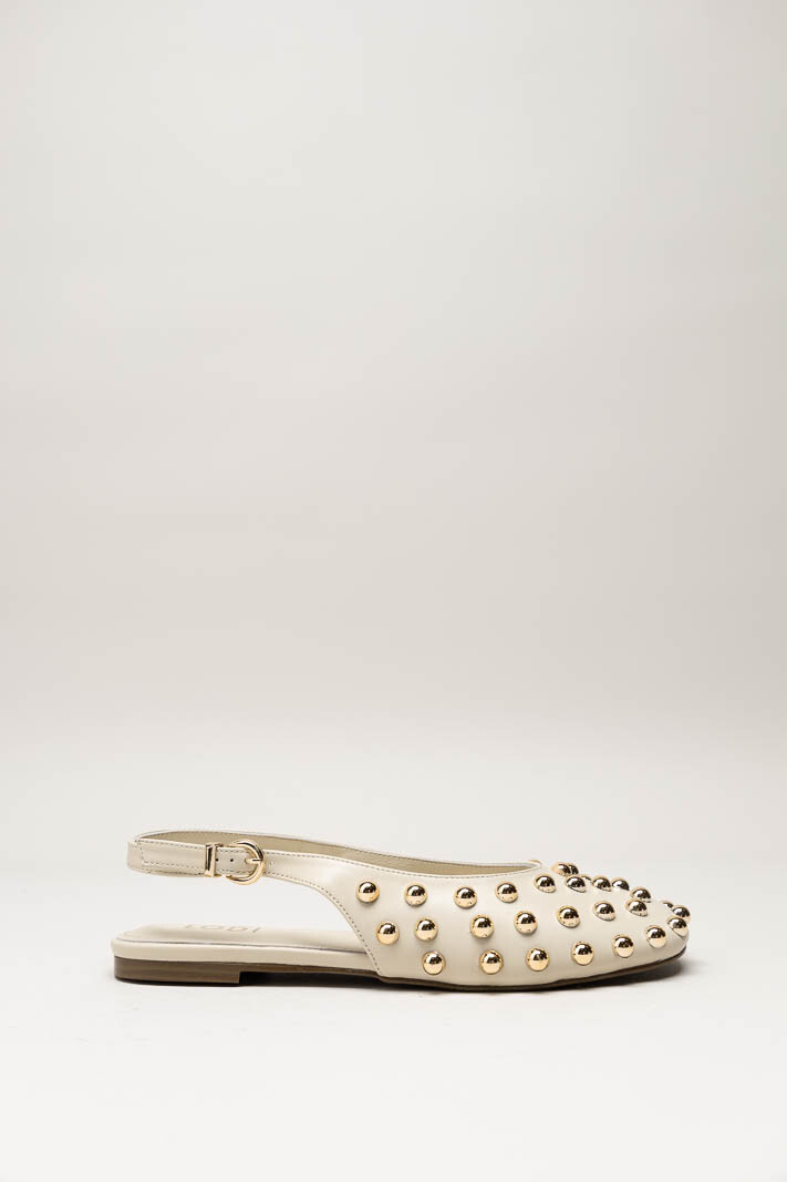 Lichtbeige Ballerina