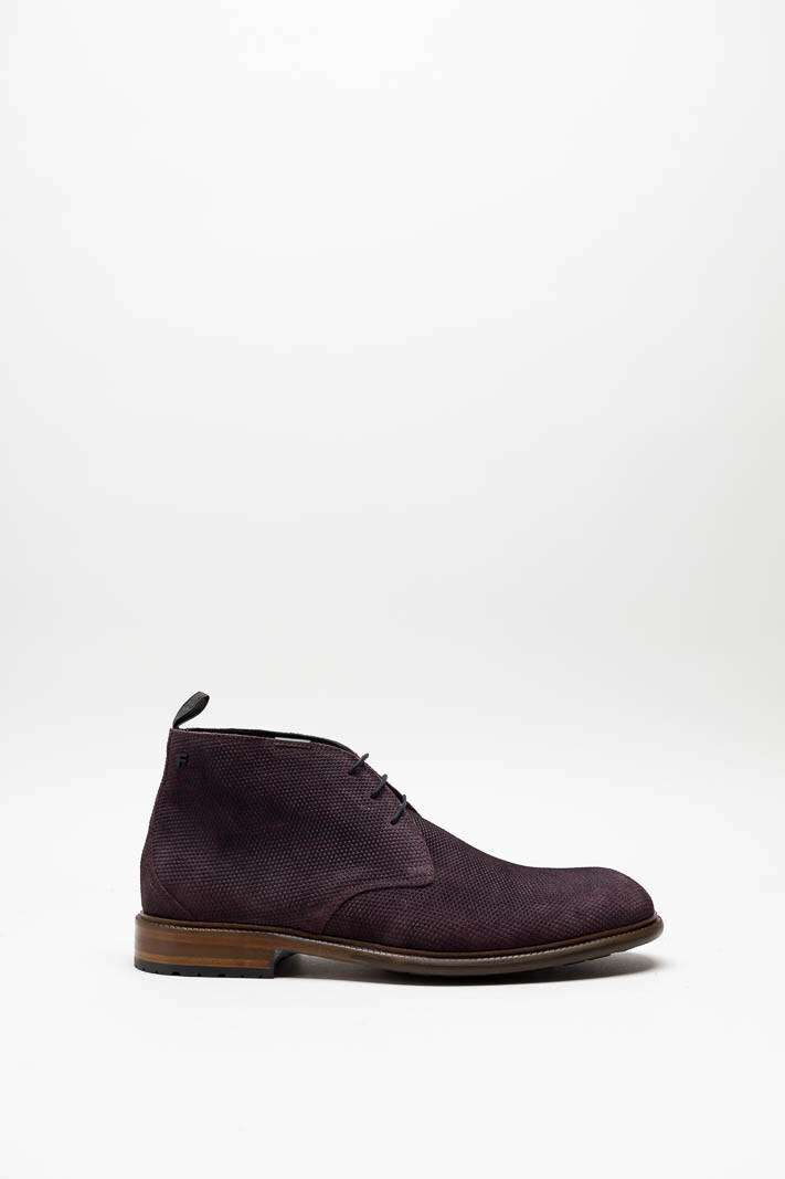 Aubergine Veterschoen hoog