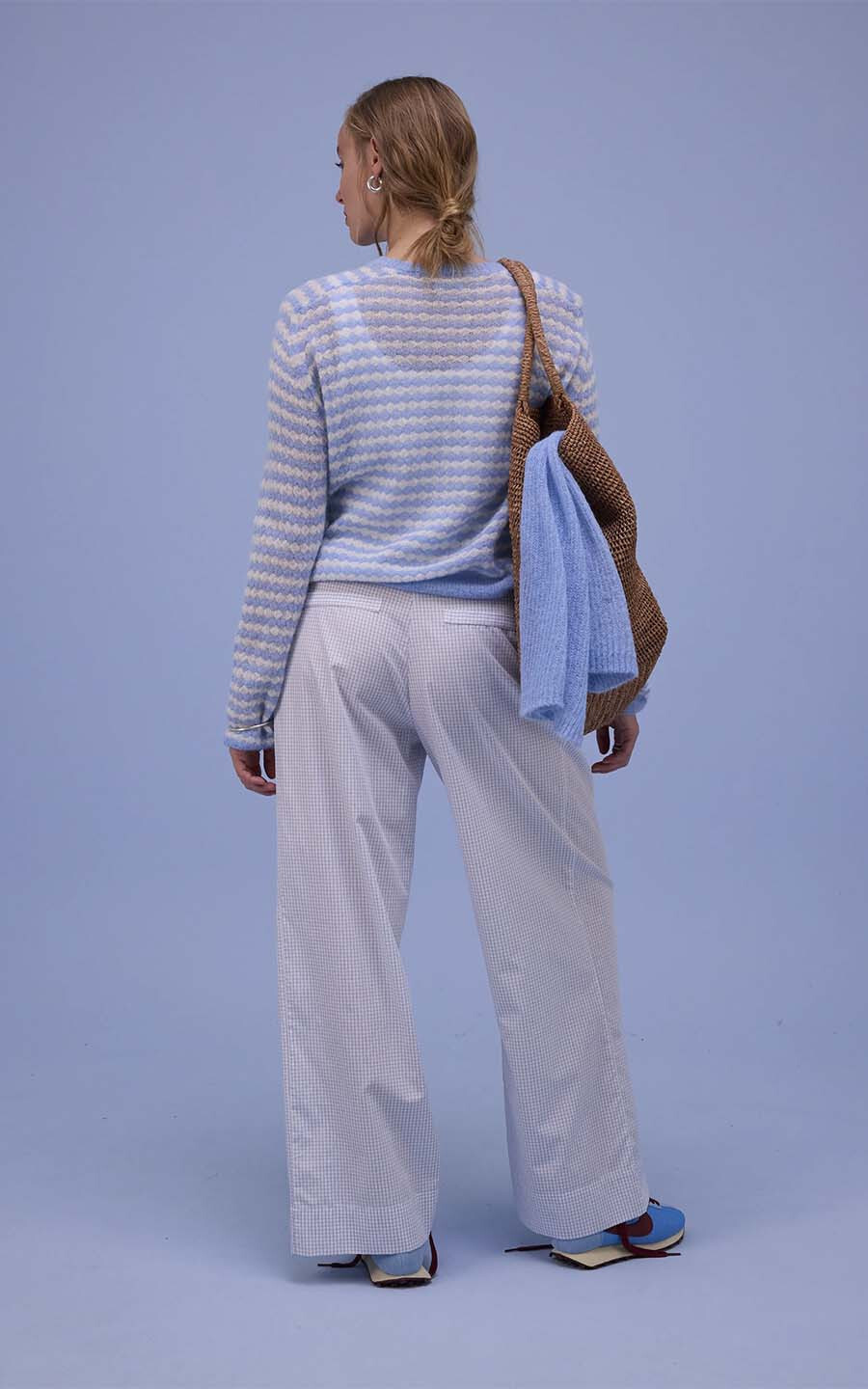 Lichtblauw Trui image