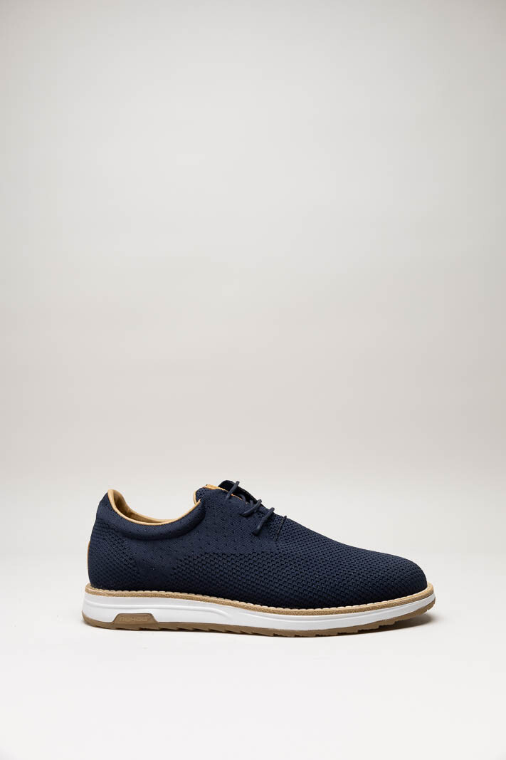 Donkerblauw Veterschoen