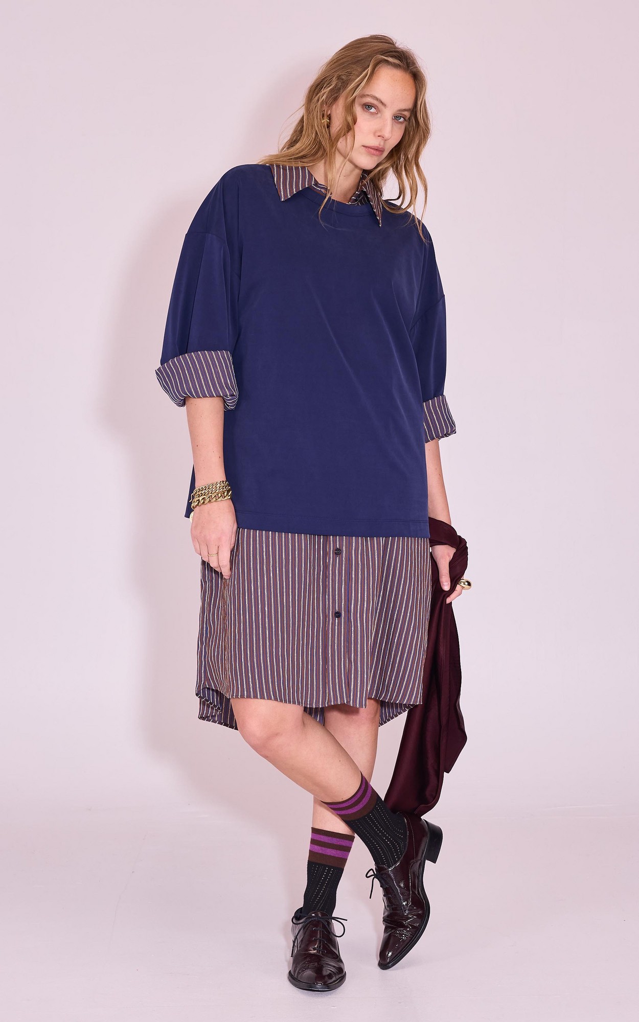 Bruin Jurk image