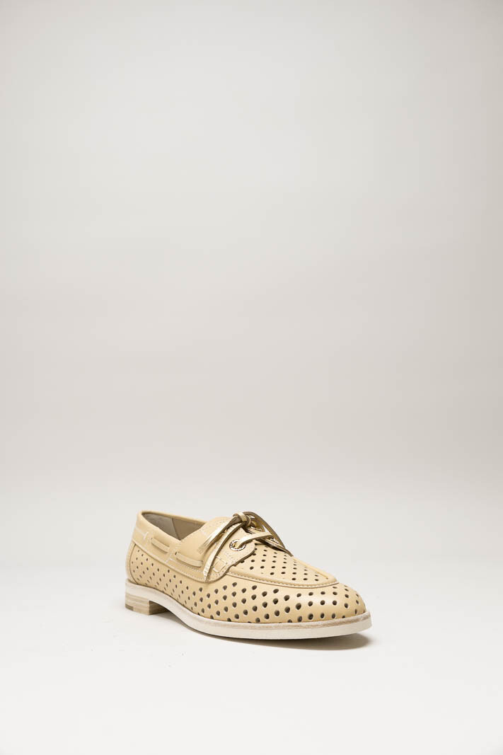 Beige Veterschoen