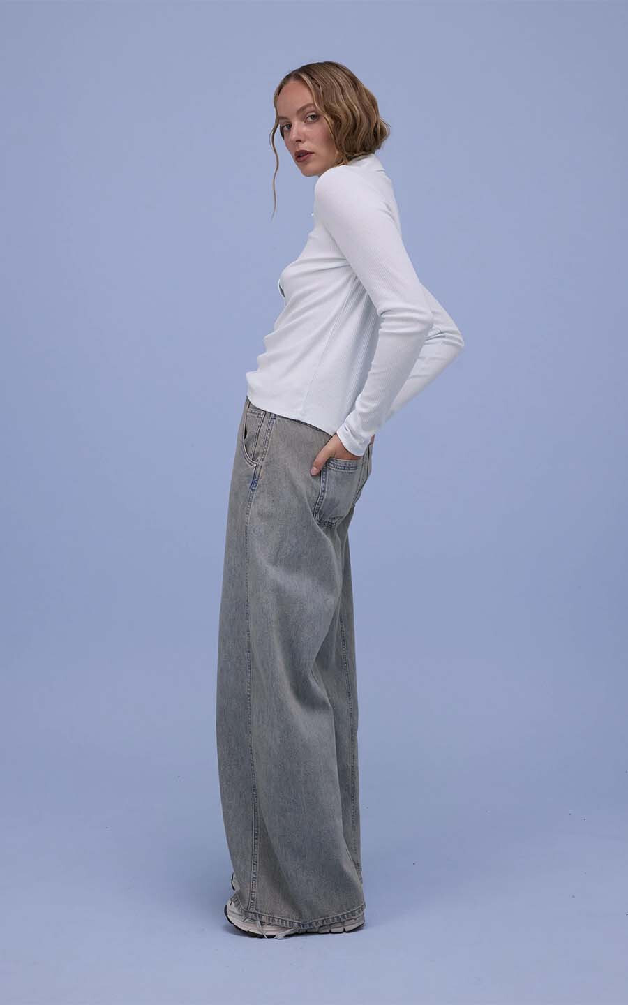 Lichtblauw T-shirt/top image