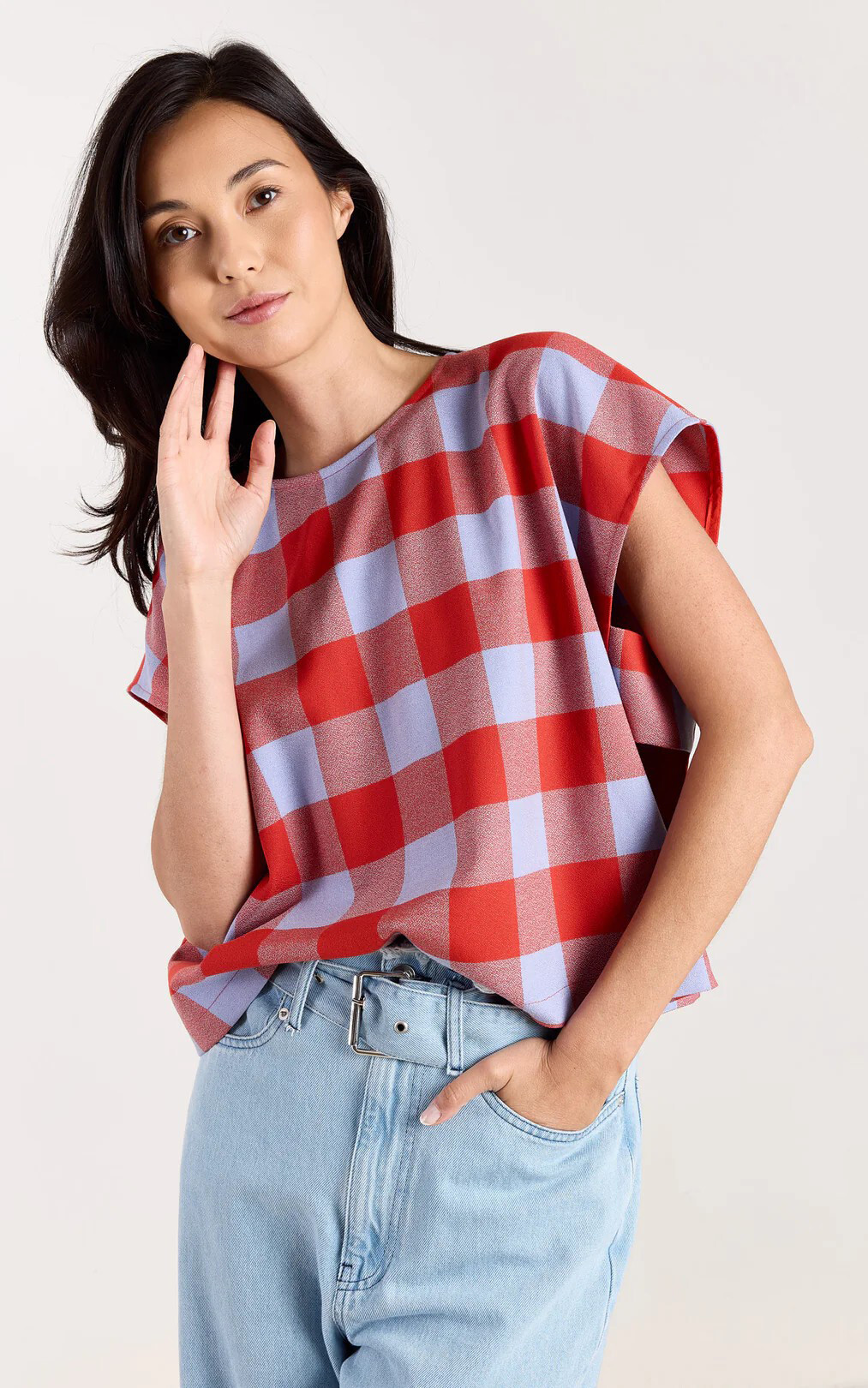 Rood Blouse