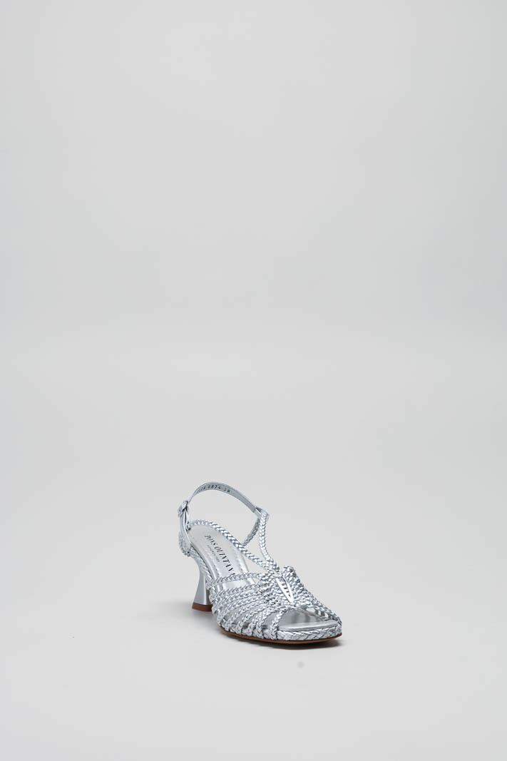 zoom in on Zilver Sandaal hak image Zilver Sandaal hak image