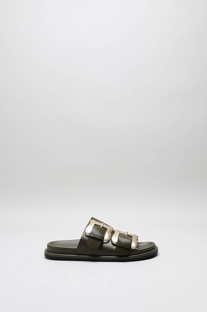 Kaki Slipper