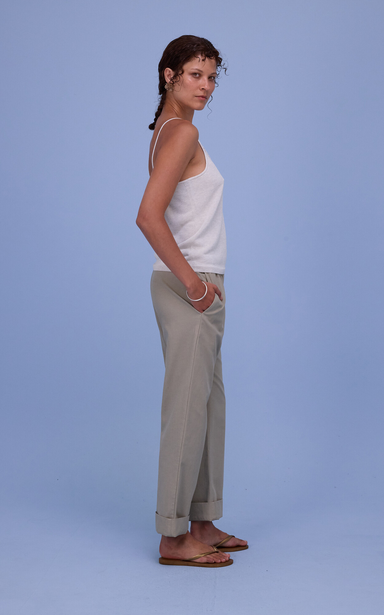 Grijs Broek image