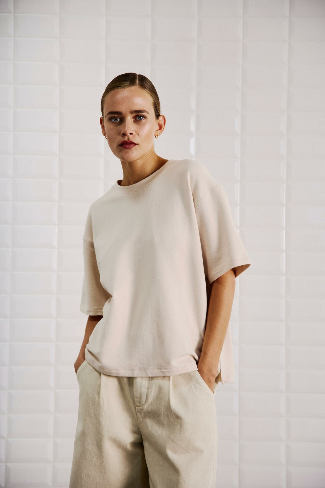 Ecru T-shirt/top image