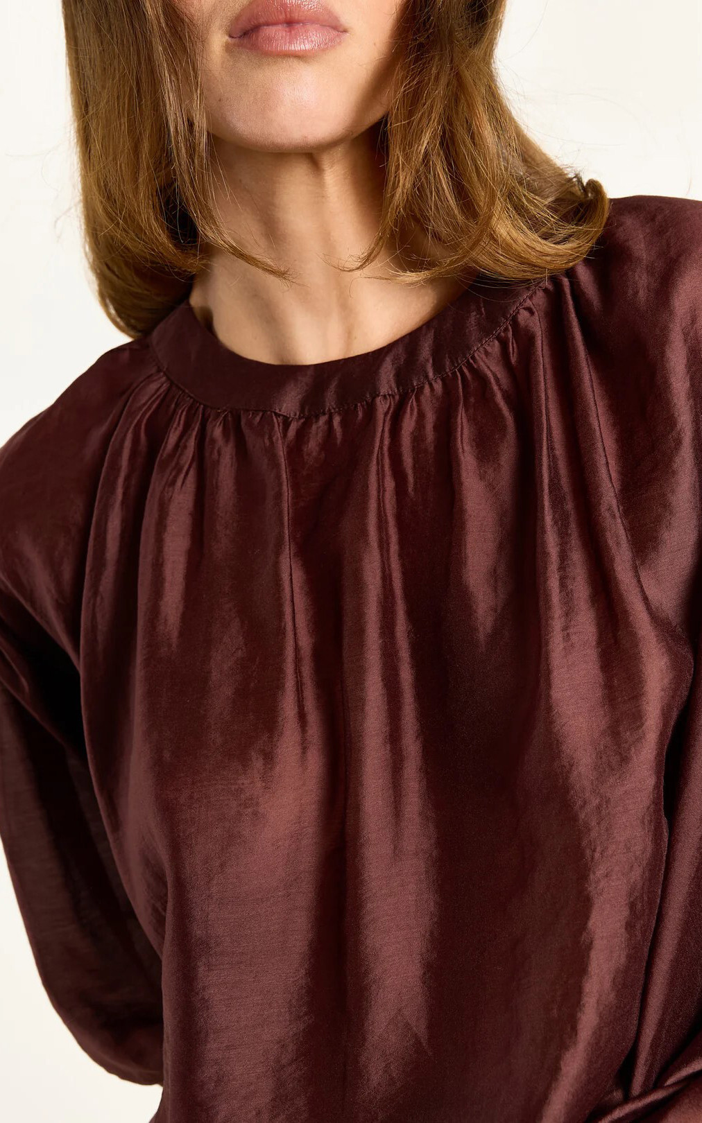 Donkerbruin Blouse image