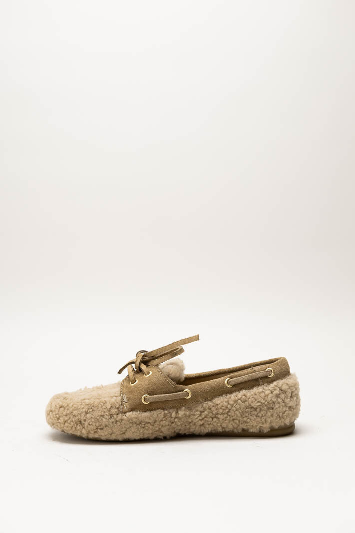 Beige Bootschoen image