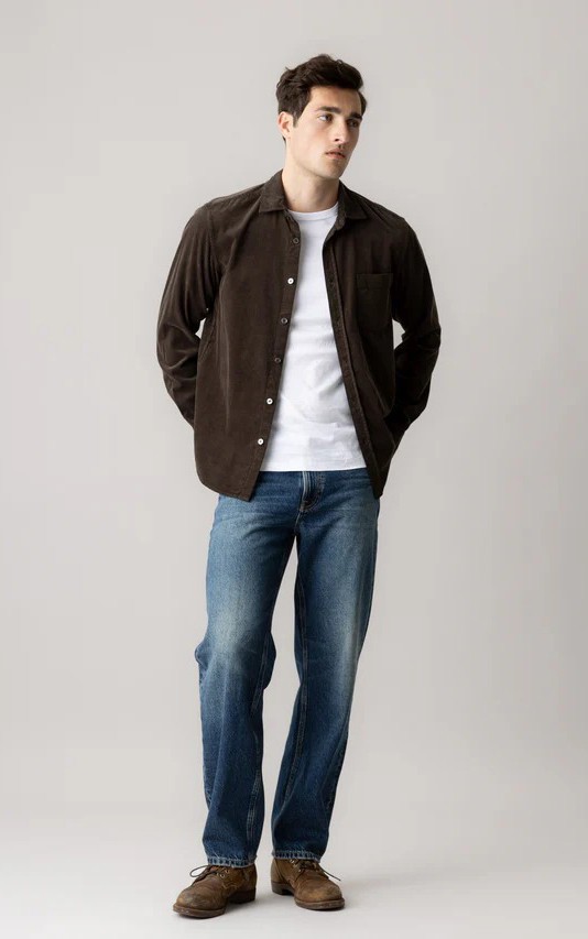 Blauw Jeansbroek image