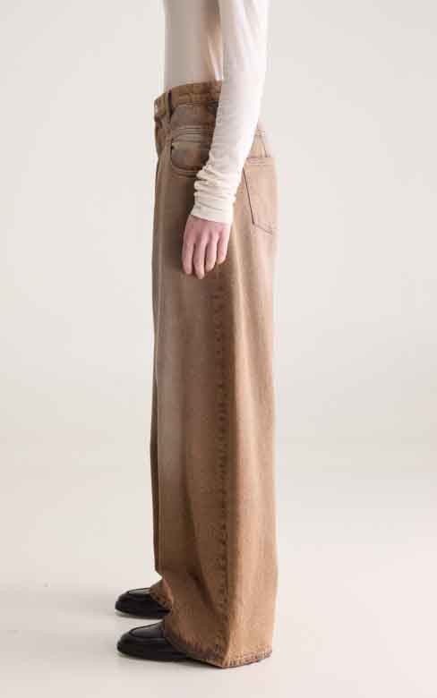 Bruin Jeansbroek image