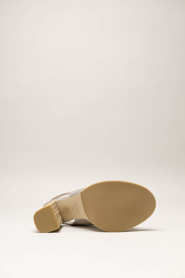 Platina Sandaal hak image