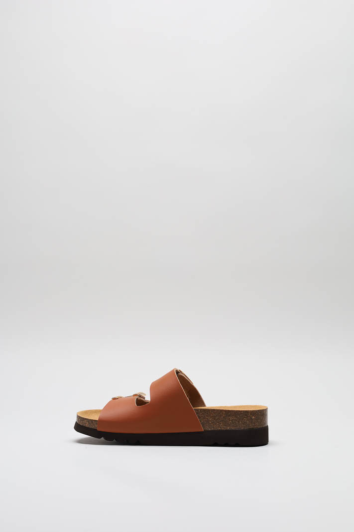zoom in on Cognac Slipper image Cognac Slipper image