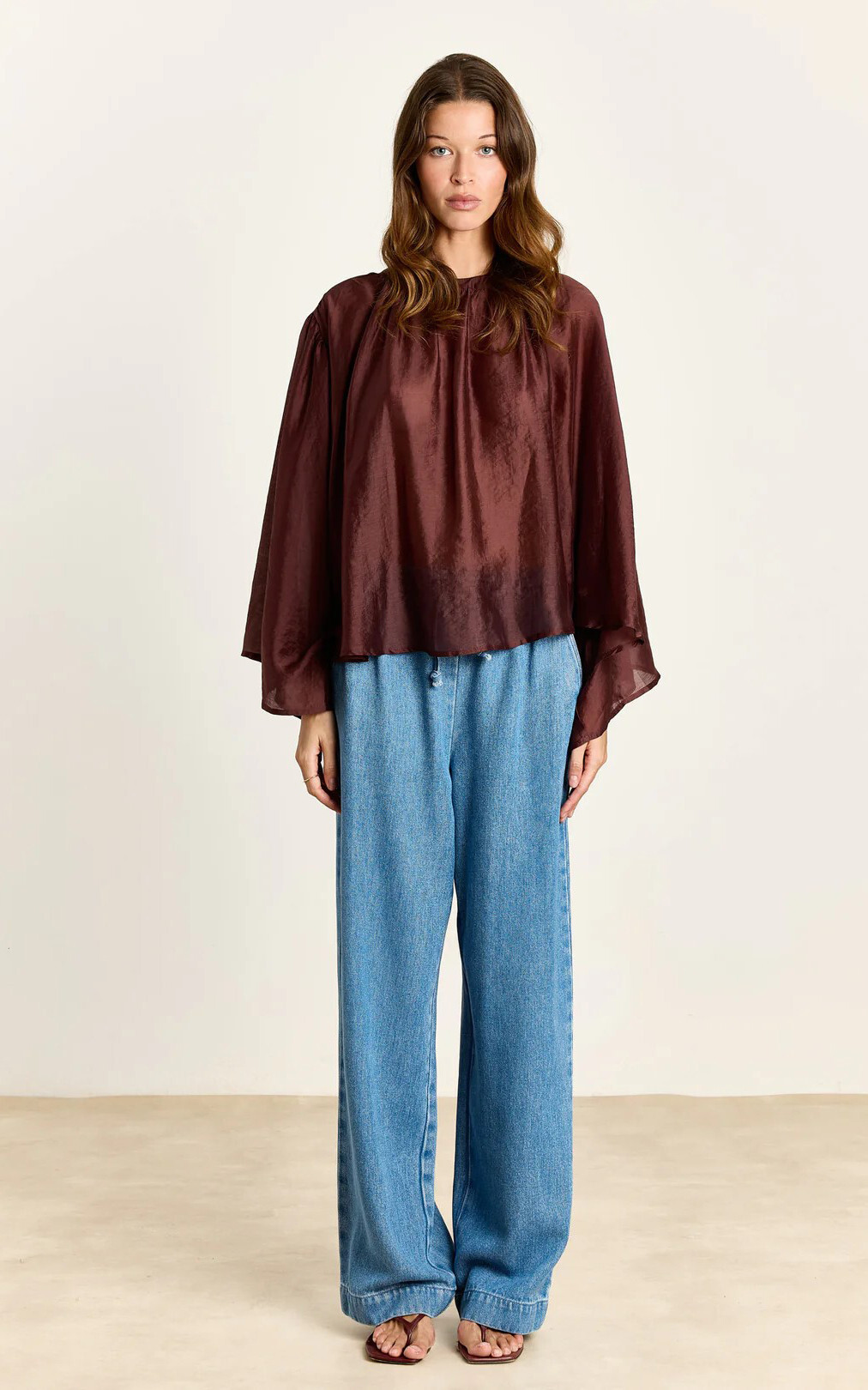 Donkerbruin Blouse image