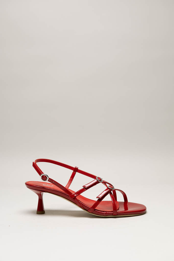 Rood Sandaal hak