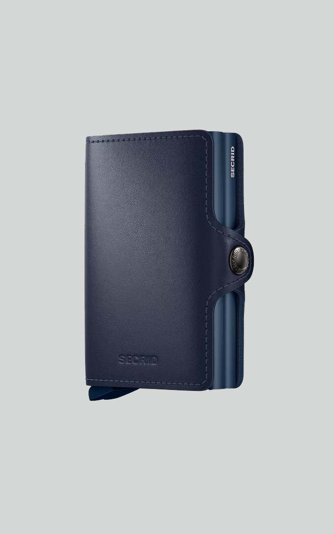 Donkerblauw Card protector