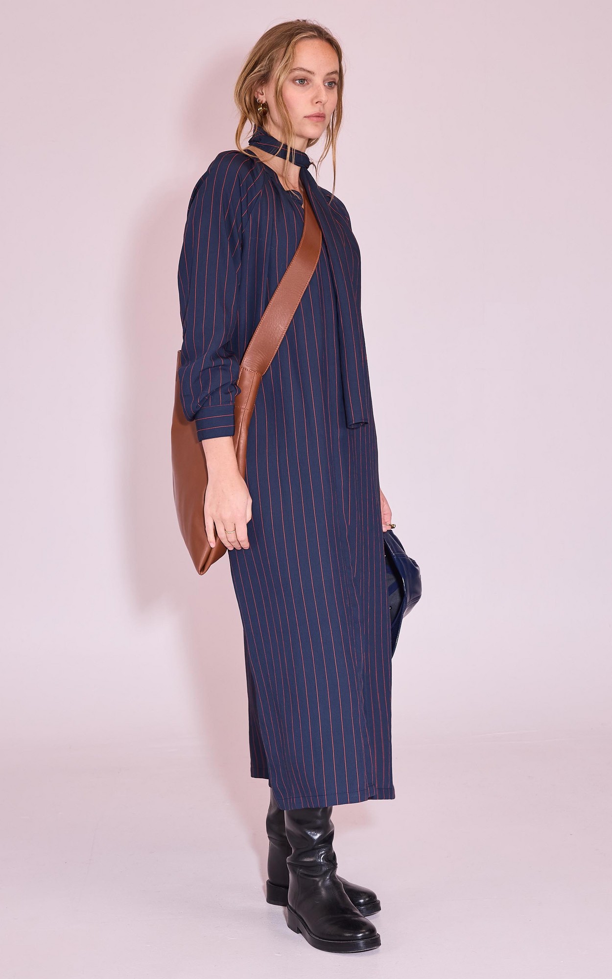Blauw Jurk image