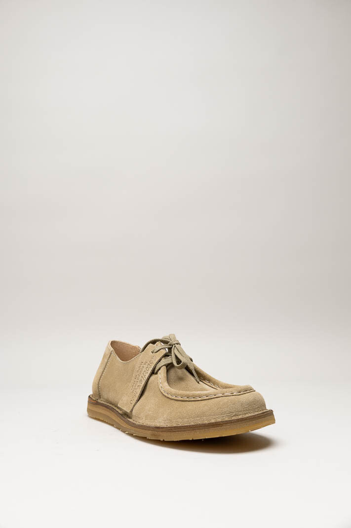 Donkerbeige Veterschoen