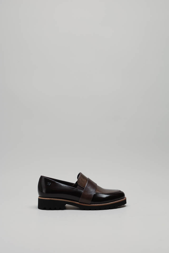 zoom in on Donkerbruin Mocassin image Donkerbruin Mocassin image