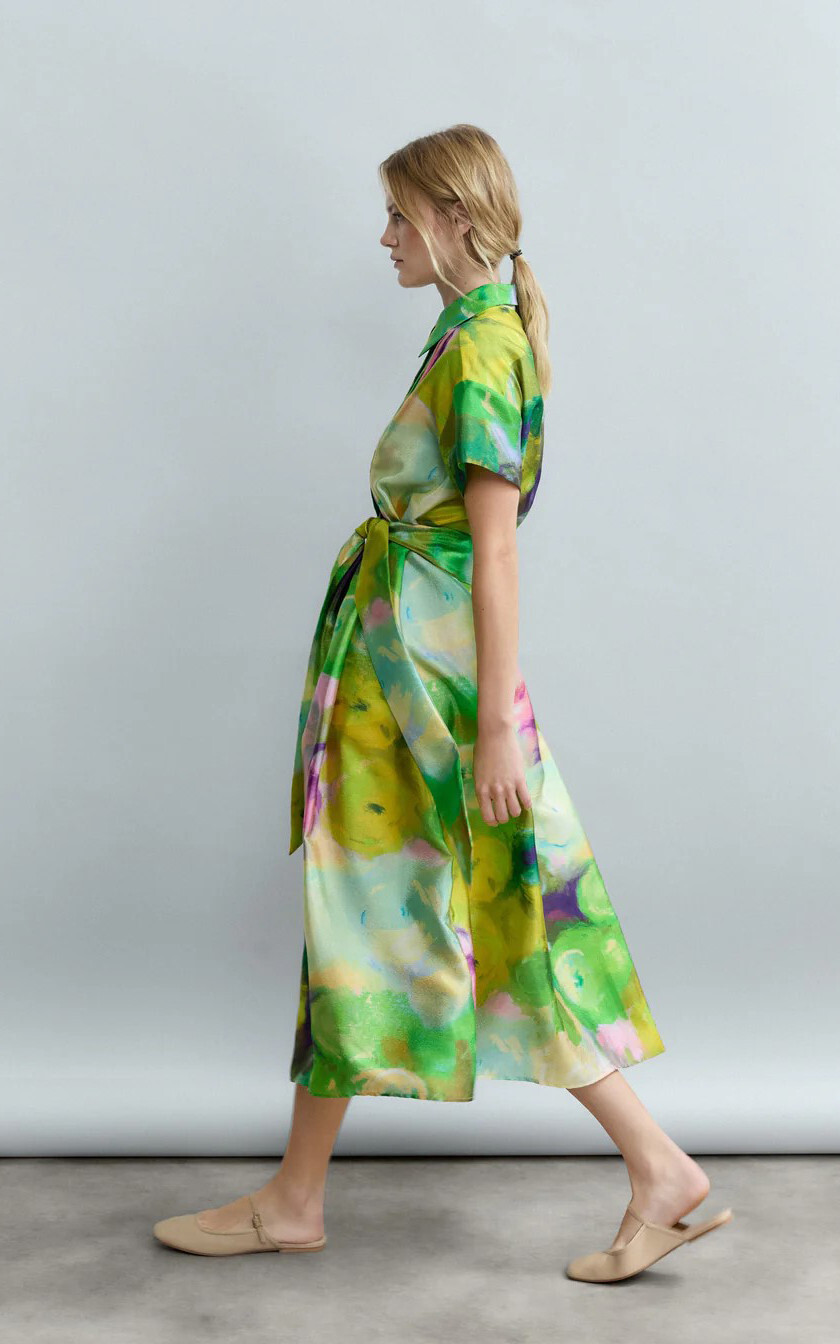 Groen Jurk image