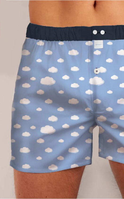 Blauw Boxershorts